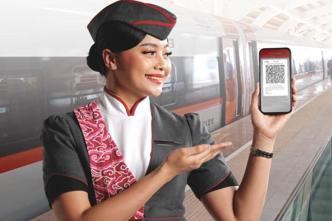 ilustrasi cara pesan tiket Whoosh 