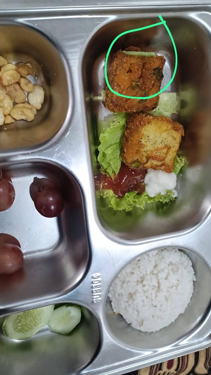 MBG terkontaminasi ulat di Pandeglang (Dok. Sekolah)