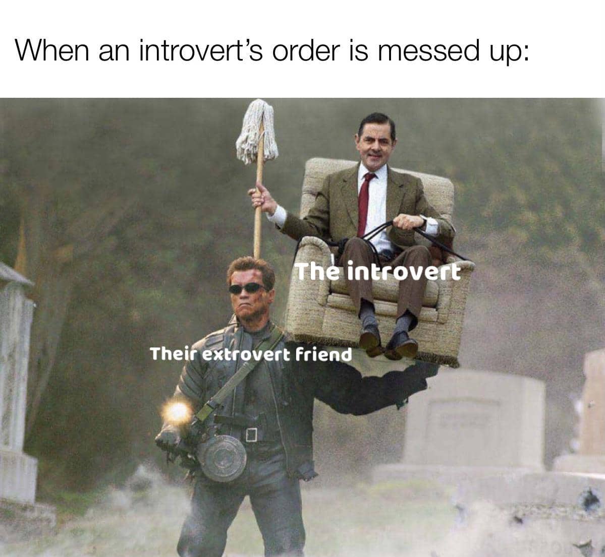 meme kocak ekstrover