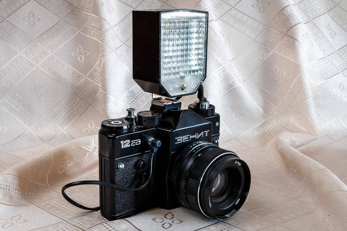 ilustrasi photo flash