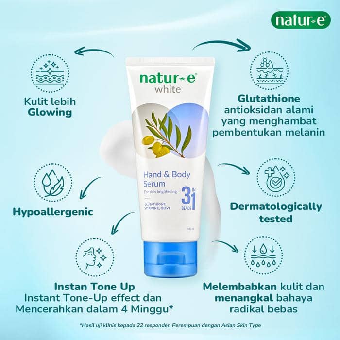 Natur-E White Brightening Hand and Body Serum