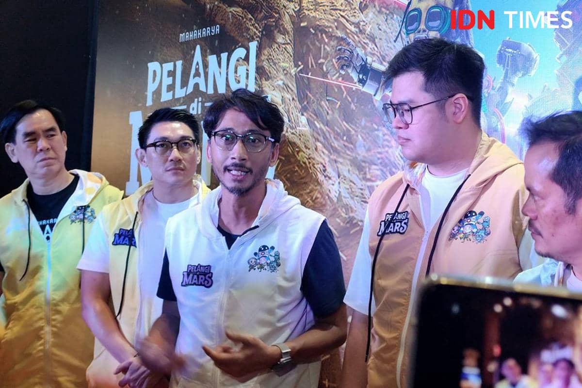 Upie Guava sempat pesimis Pelangi di Mars rilis lebaran 2026.jpg