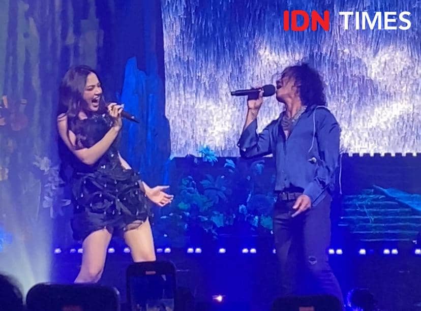 potret konser “KOMA” Mahalini di Istora Senayan, Sabtu (14/2/2026)