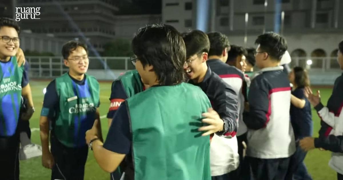 Detik-detik Kemenangan Tim Merapi di Road of Champions (youtube.com/Ruangguru)