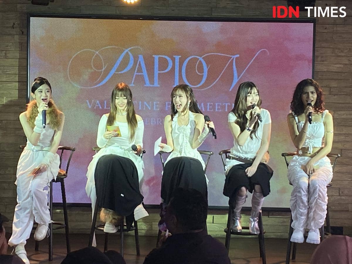 potret Valentine Fan Meeting PAPION 