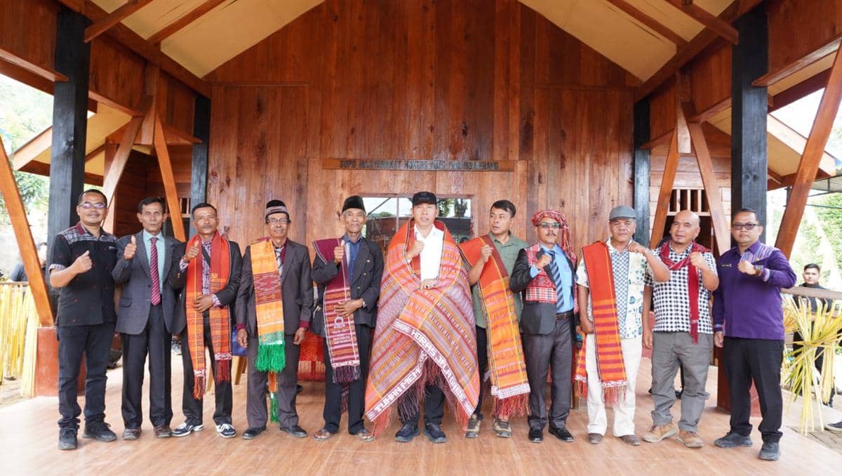 Pusat Adat dan Sentra Kerajinan Masyarakat Hukum Adat (MHA) Simardangiang di Tapanuli Utara (dok.istimewa)