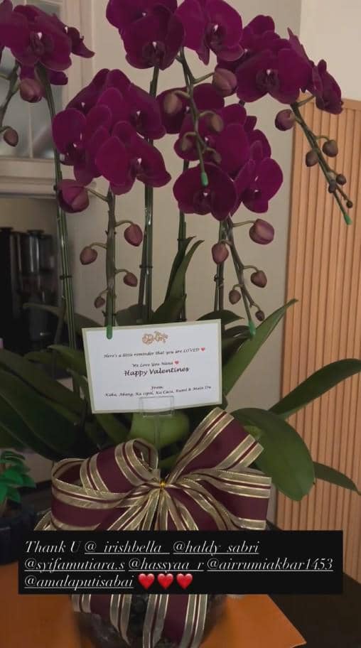 Artis Dapat Kejutan Valentine dari Anak (instagram.com/_irishbella_)