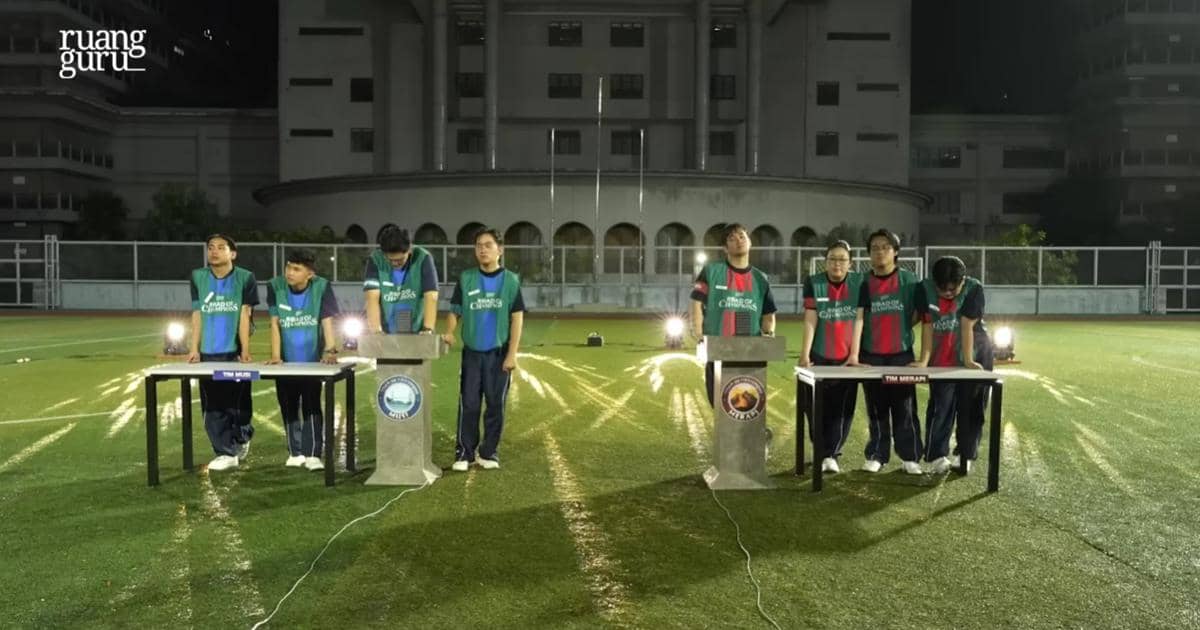 Detik-detik Kemenangan Tim Merapi di Road of Champions (youtube.com/Ruangguru)