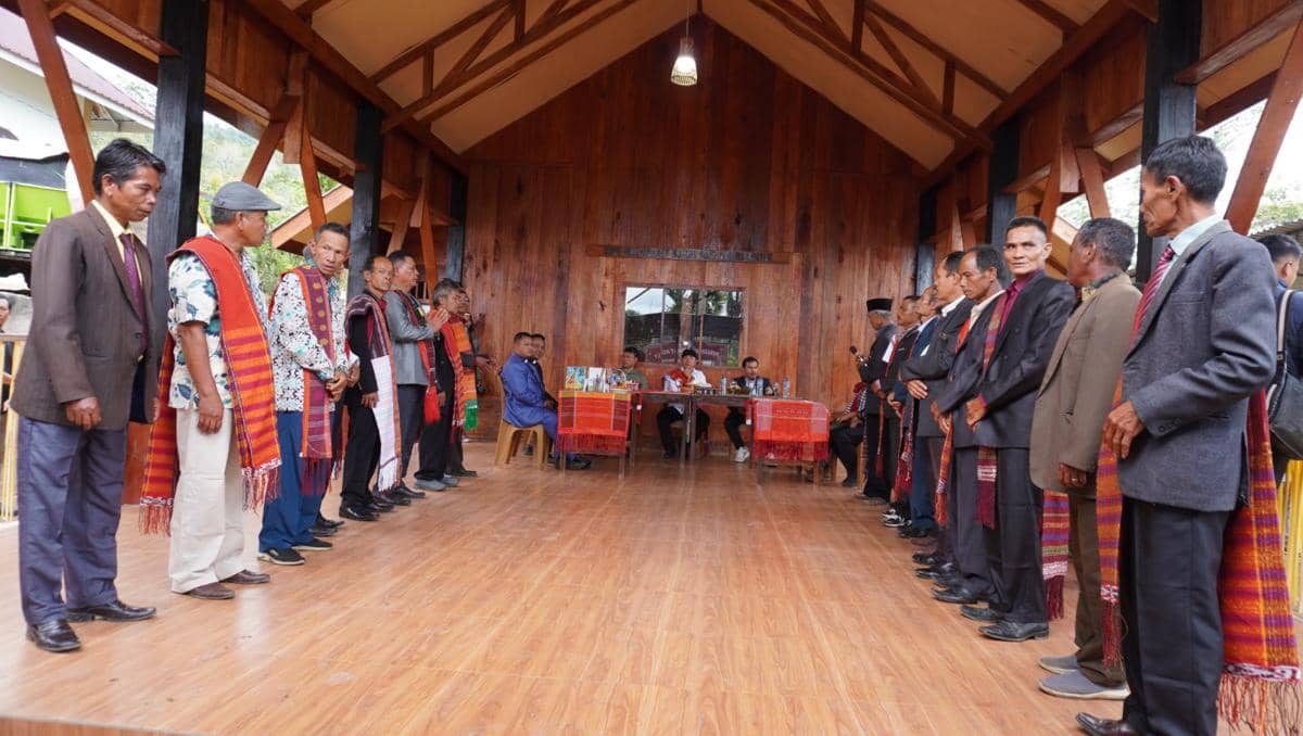 Pusat Adat dan Sentra Kerajinan Masyarakat Hukum Adat (MHA) Simardangiang di Tapanuli Utara (dok.istimewa)