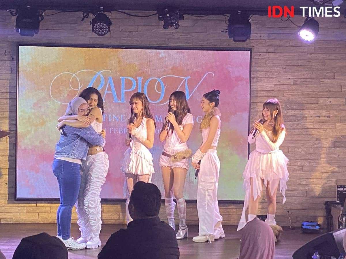 potret Valentine Fan Meeting PAPION 