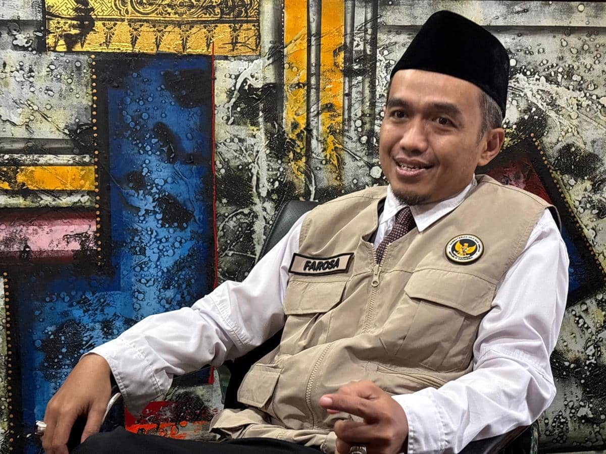 Kepala Pusat Data dan Teknologi Informasi Kementerian Haji RI, Farosa. Dok. Media Center Haji