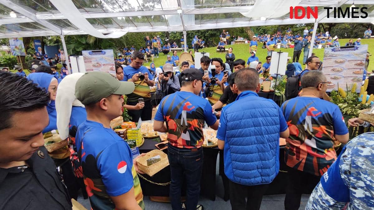 Fraksi Partai Amanat Nasional (PAN) DPR menggelar acara PANFEST 2026 dengan tema 'Bangsa Sehat, Bumi Kuat, Pangan Hebat' di Hutan Kota GBK, Jakarta Pusat, Sabtu (14/2/2026) (IDN Times/Yosafat Diva Bayu Wisesa)