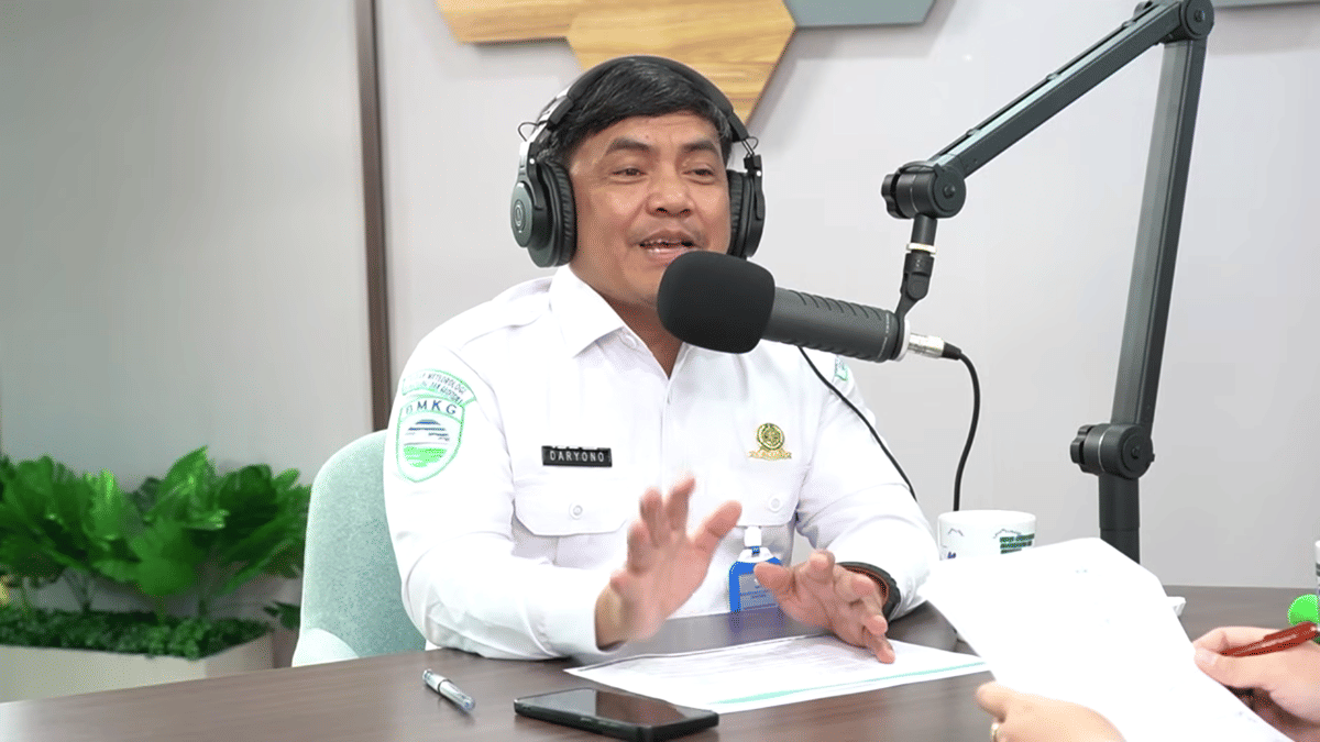 Direktur Gempa Bumi dan Tsunami BMKG, Daryono (YouTube/BMKG)