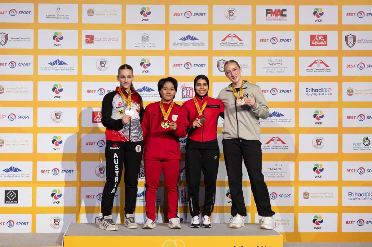 Atlet Indonesia raih emas di WKF Youth League Fujairah