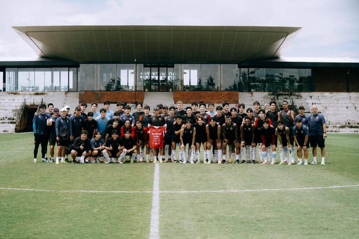 Dua klub Korea Selatan berlatih di Bali United Training Center