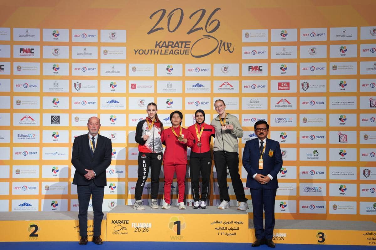 Atlet Indonesia raih emas di WKF Youth League Fujairah