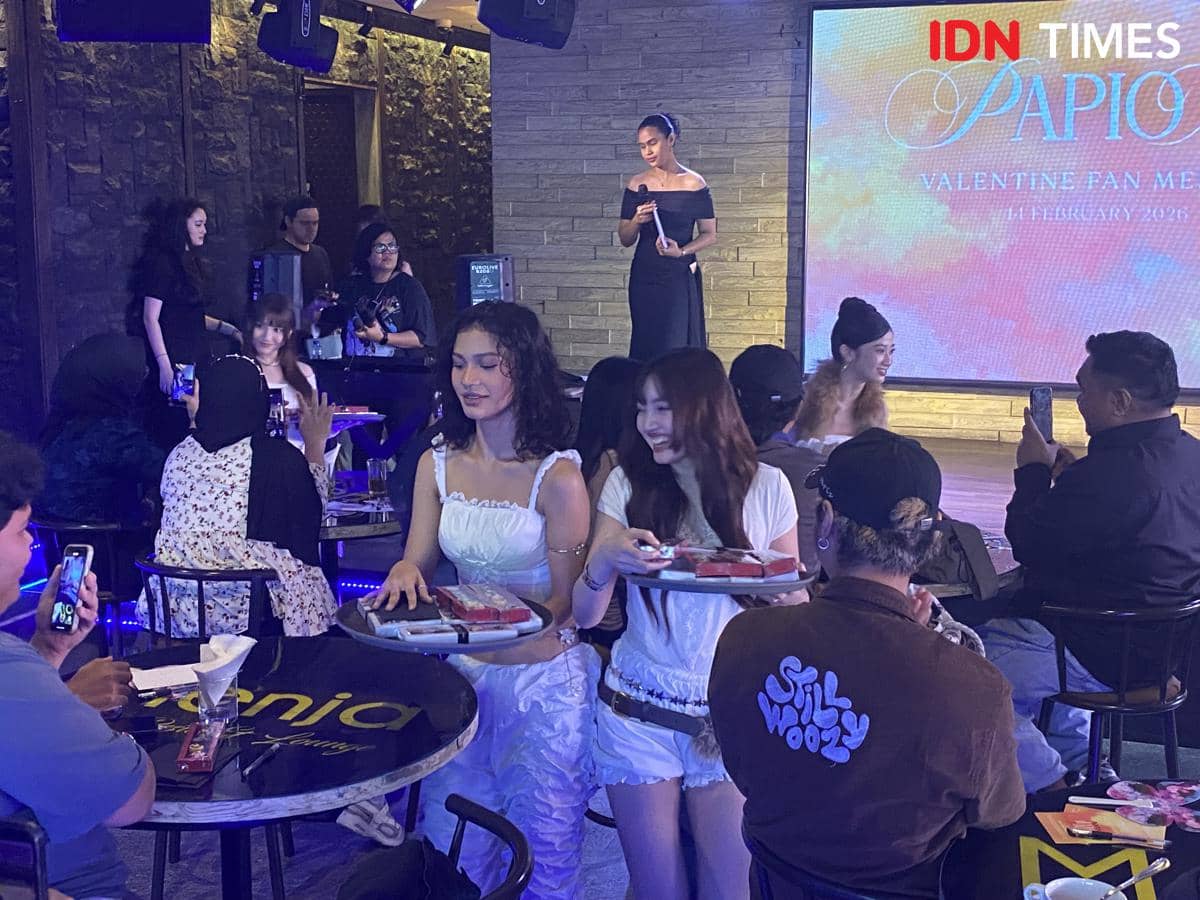 potret Valentine Fan Meeting PAPION 