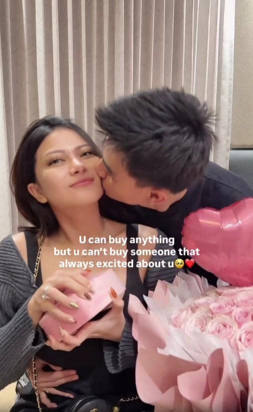 Artis Rayakan Hari Valentine (instagram.com/real.hanummegaa)