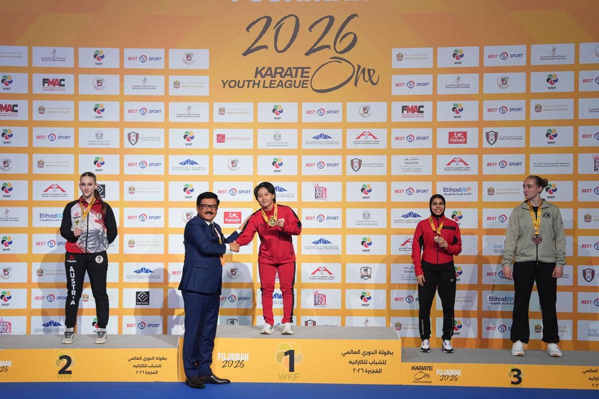 Atlet Indonesia raih emas di WKF Youth League Fujairah