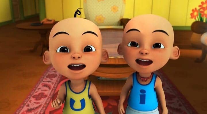 4 Pasang Sahabat Sejati di Upin & Ipin, Berdua Terus!