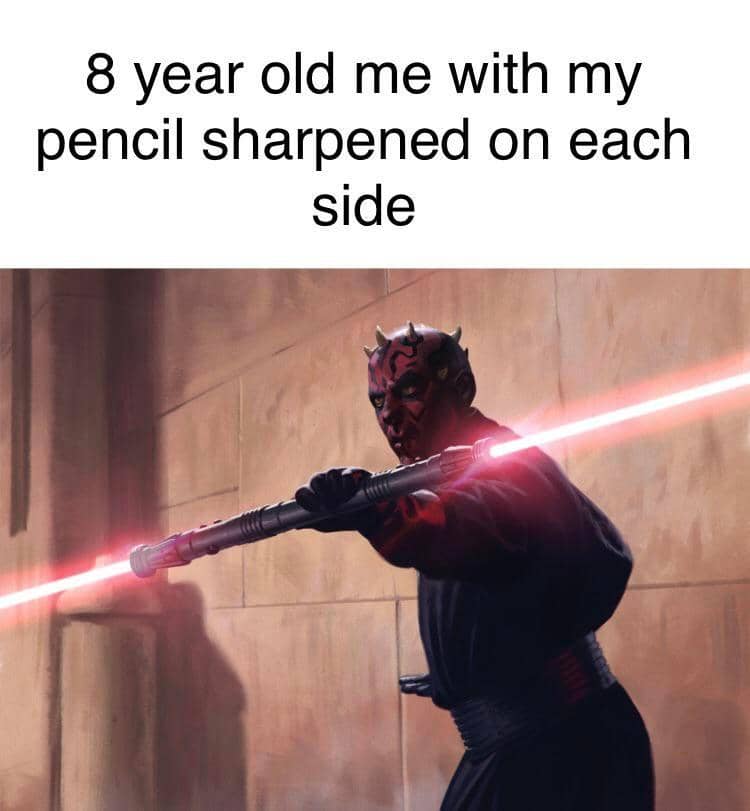 meme kocak tentang pensil