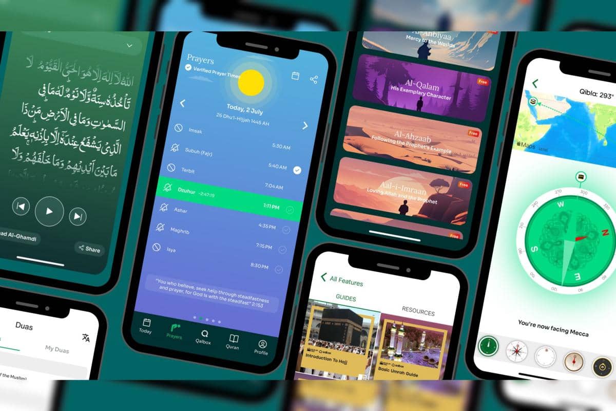 aplikasi Muslim Pro di smartphone 