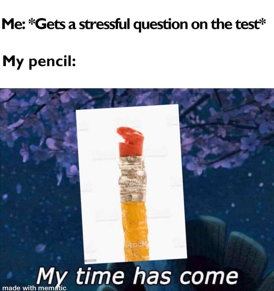 meme kocak tentang pensil