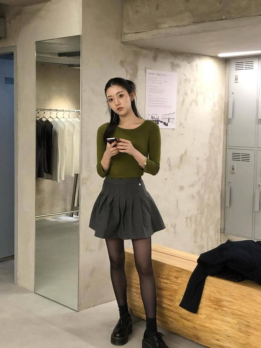 Outfit ala Jung Da Bin 