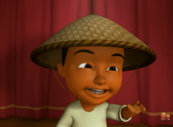 cuplikan serial kartun Upin & Ipin