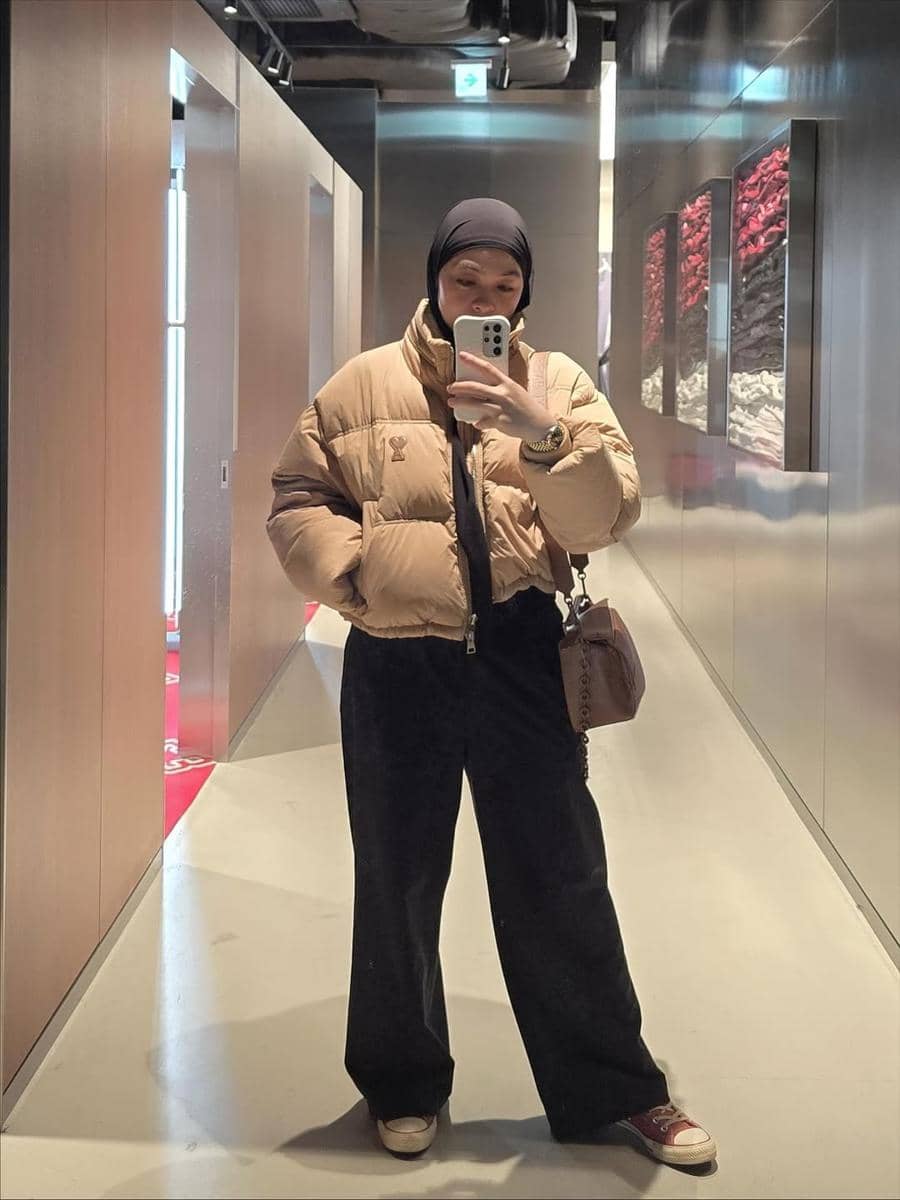 Ide OOTD hijab modis ala Geng Ranayu