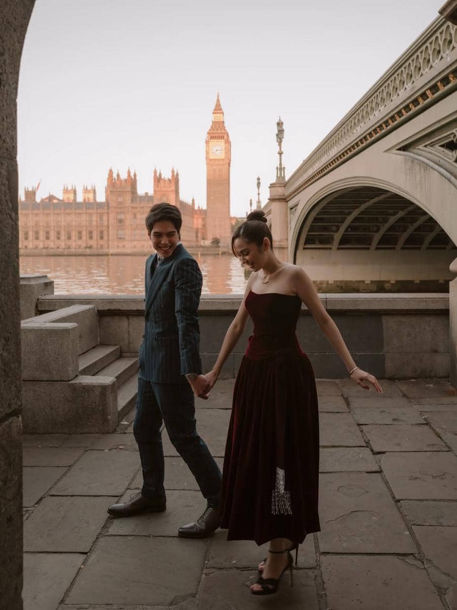 Momen prewed Syifa Hadju dan El Rumi di London