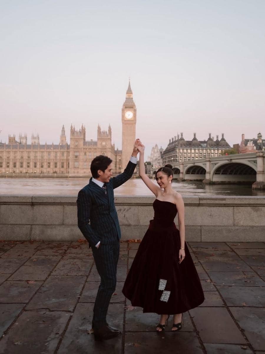 Momen prewed Syifa Hadju dan El Rumi di London