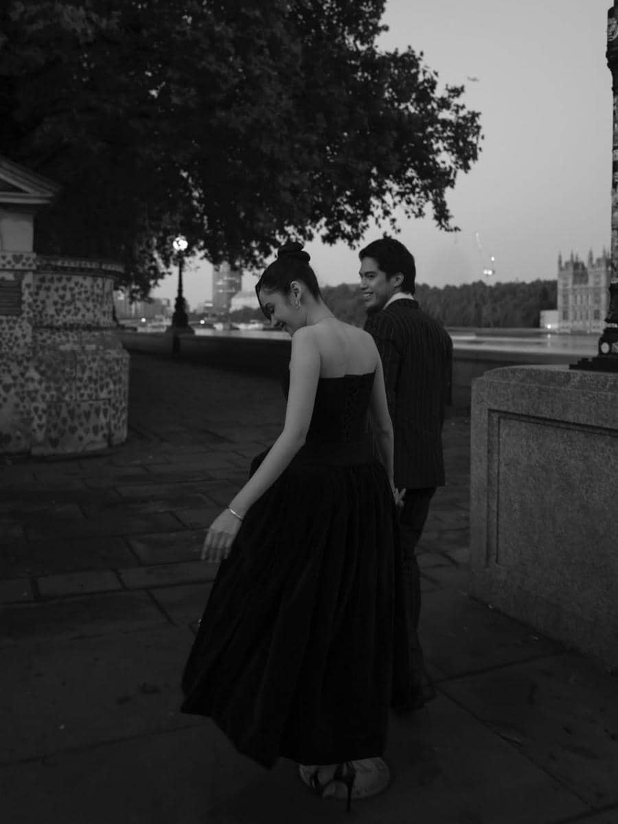 Momen prewed Syifa Hadju dan El Rumi di London