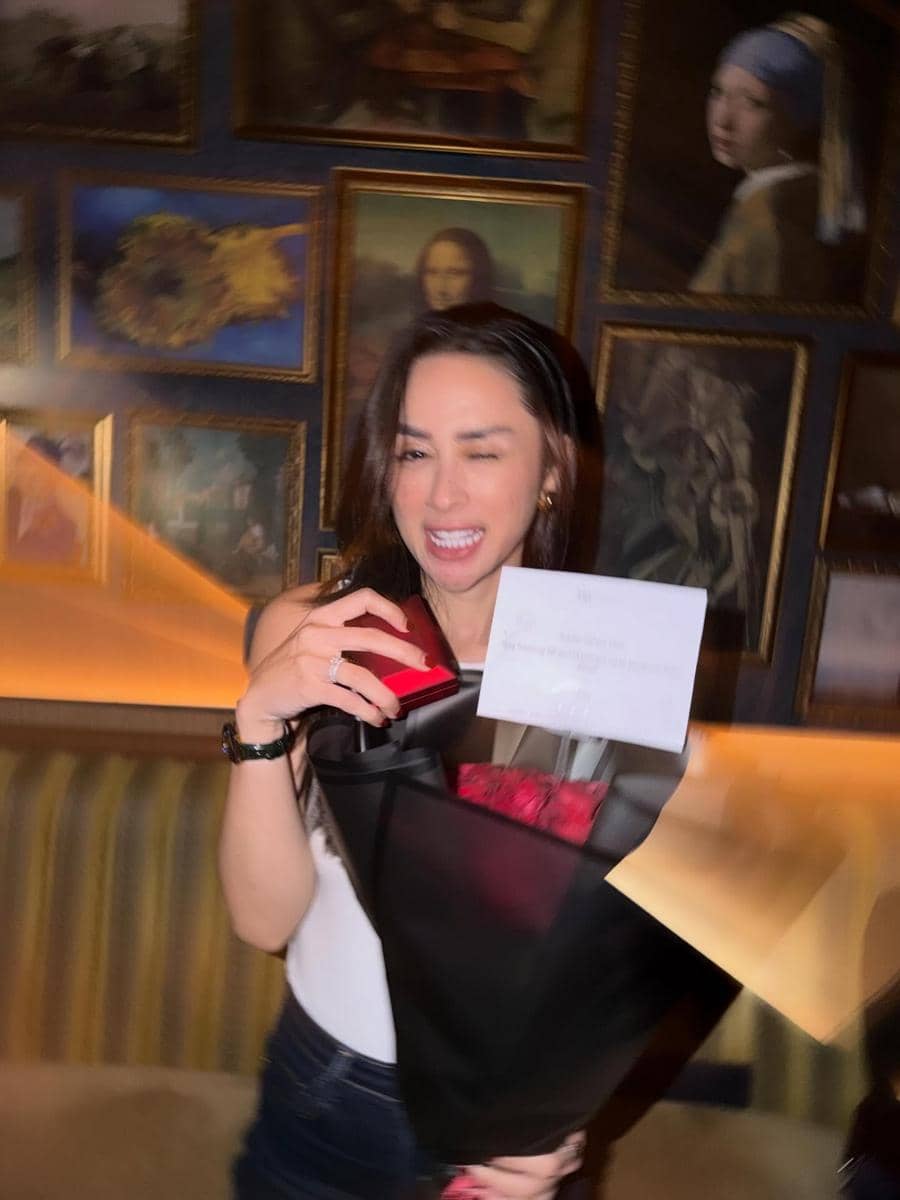 artis dinner romantis saat Valentine