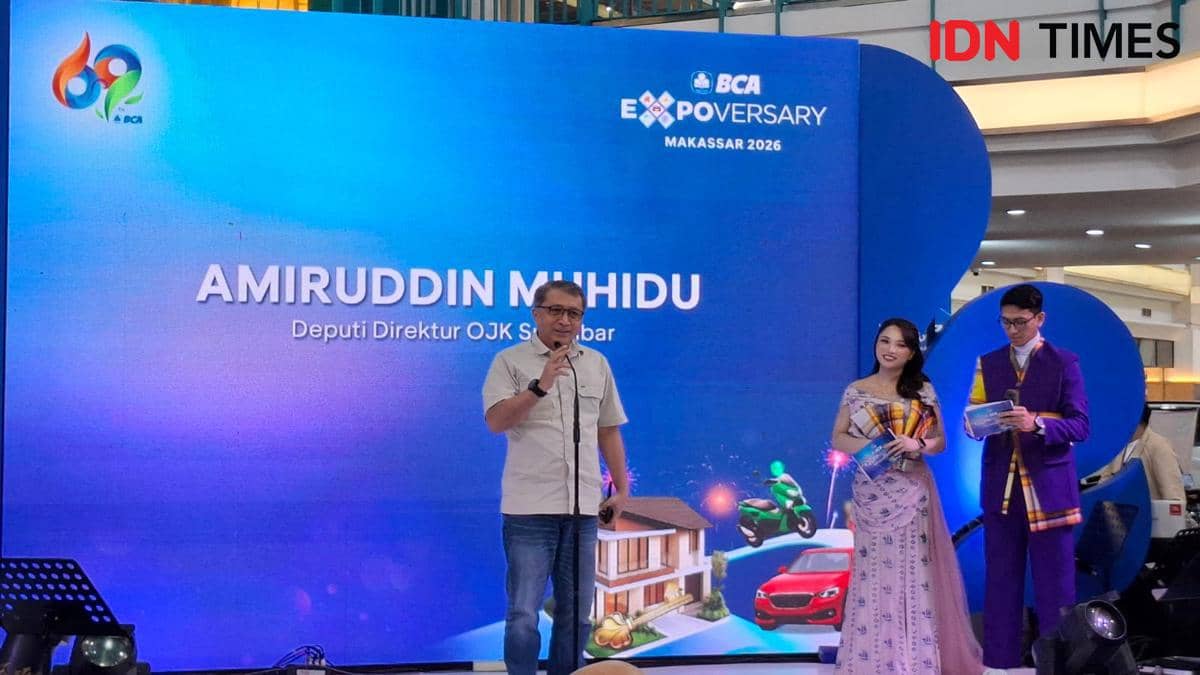 Deputi Direktur OJK Sulselbar Amiruddin Muhidu. IDN Times/Darsil Yahya