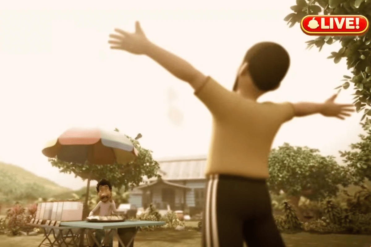 visioner dan membantu uncle muthu kebaikan ayah upin ipin