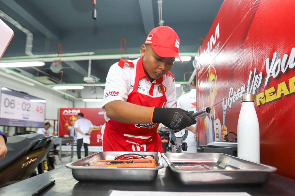 AHM Uji Skill 30 Ribu Siswa SMK se-Indonesia