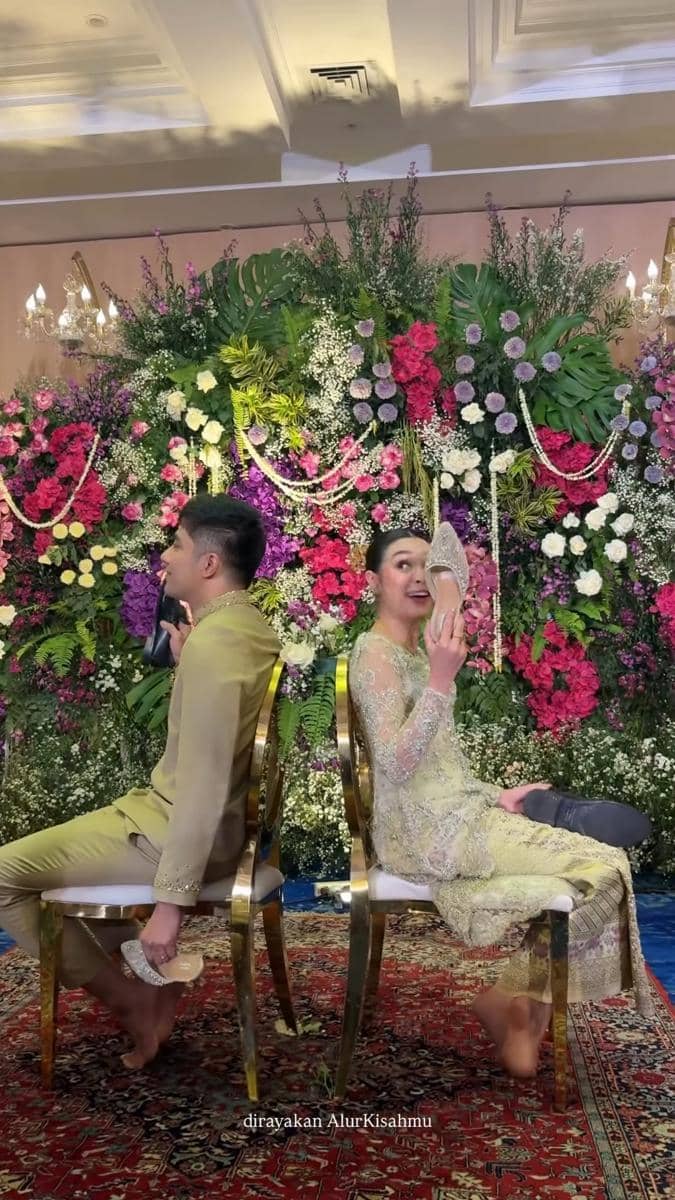 Lamaran Riza Syah dan Claudia Andhara 