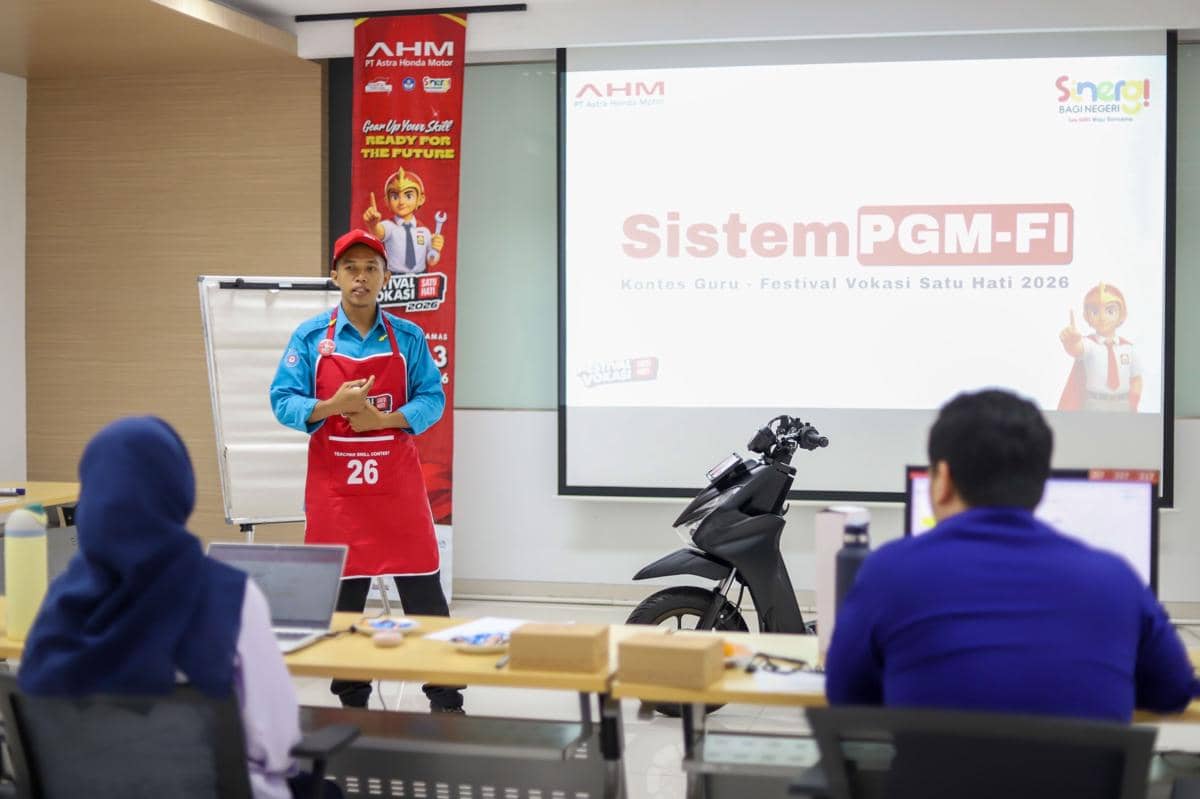 AHM Uji Skill 30 Ribu Siswa SMK se-Indonesia