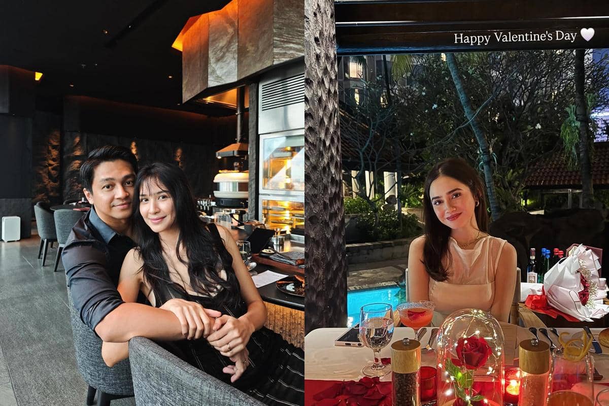 artis dinner romantis saat Valentine
