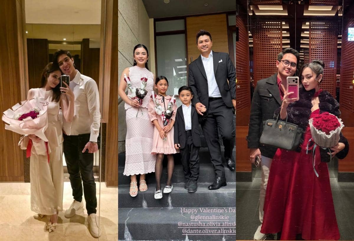 gaya seleb yang ikut merayakan Hari Valentine 