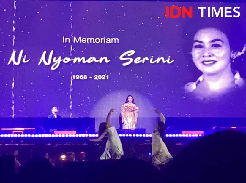 potret konser “KOMA” Mahalini di Istora Senayan, Sabtu (14/2/2026)