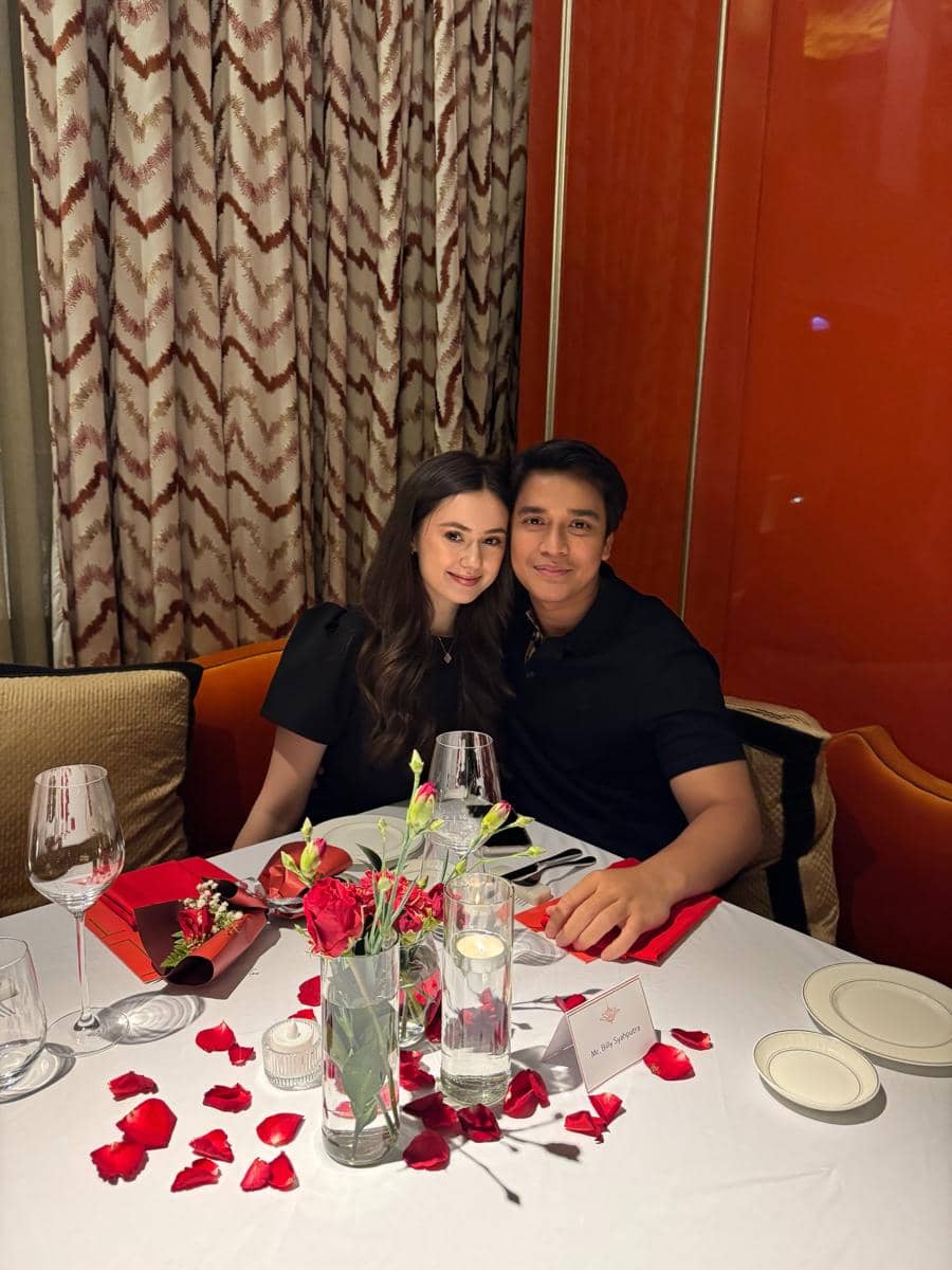 artis dinner romantis saat Valentine