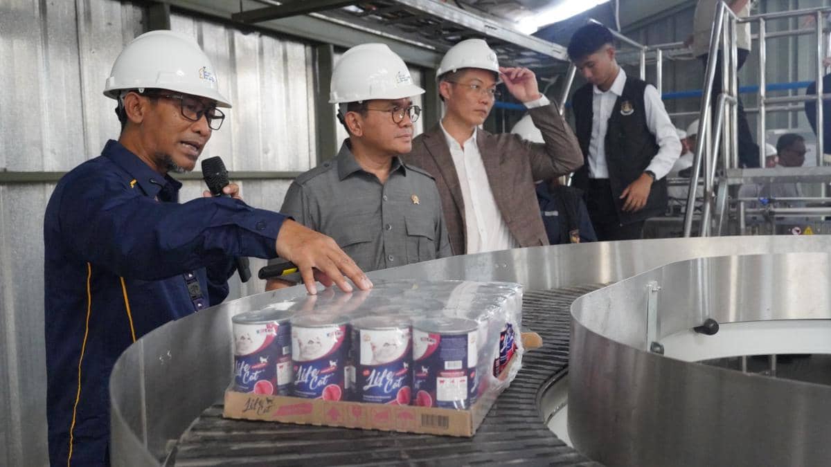 Mendag Budi Santoso saat kunjungan kerja di Palembang