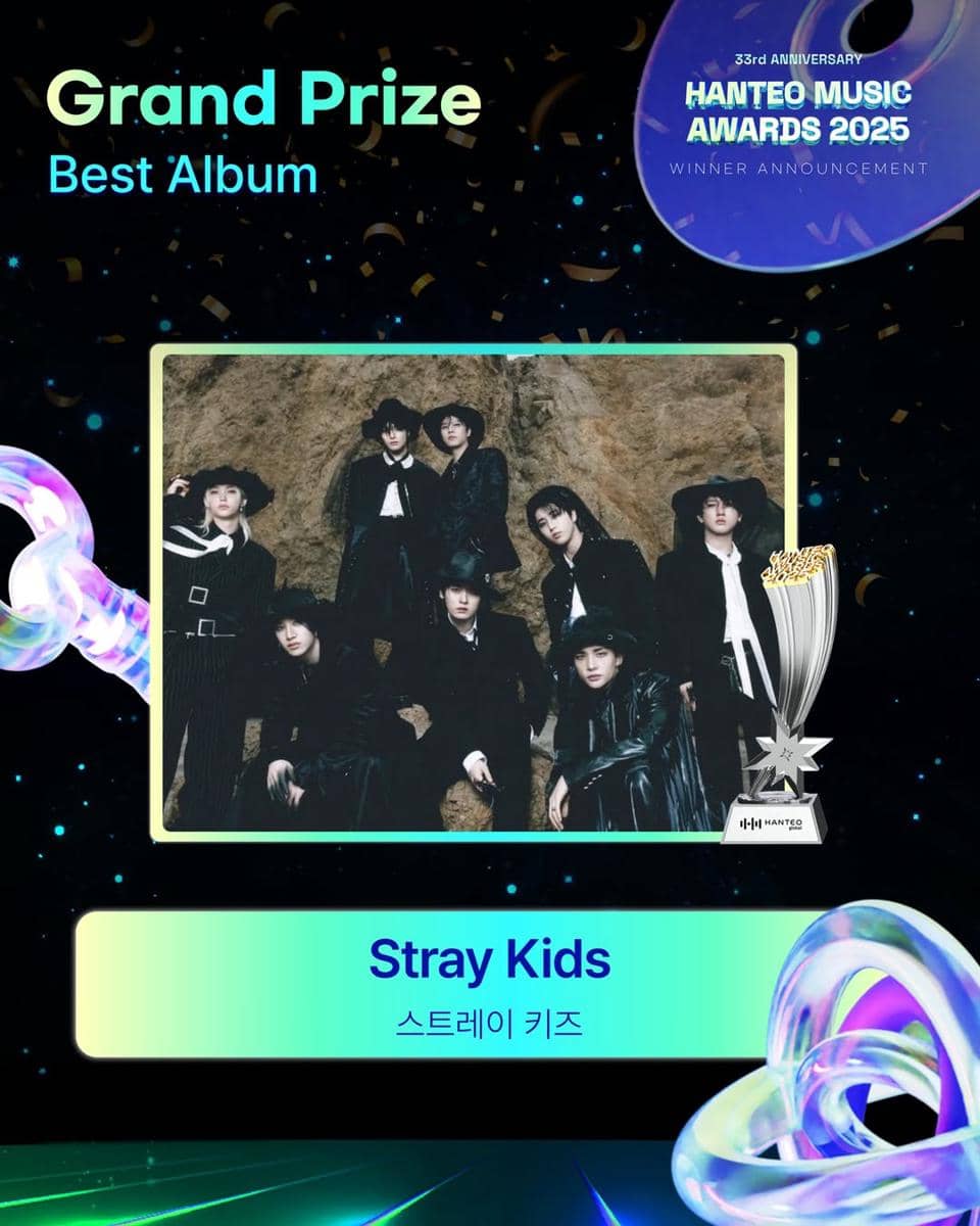 Stray Kids di Hanteo Music Awards