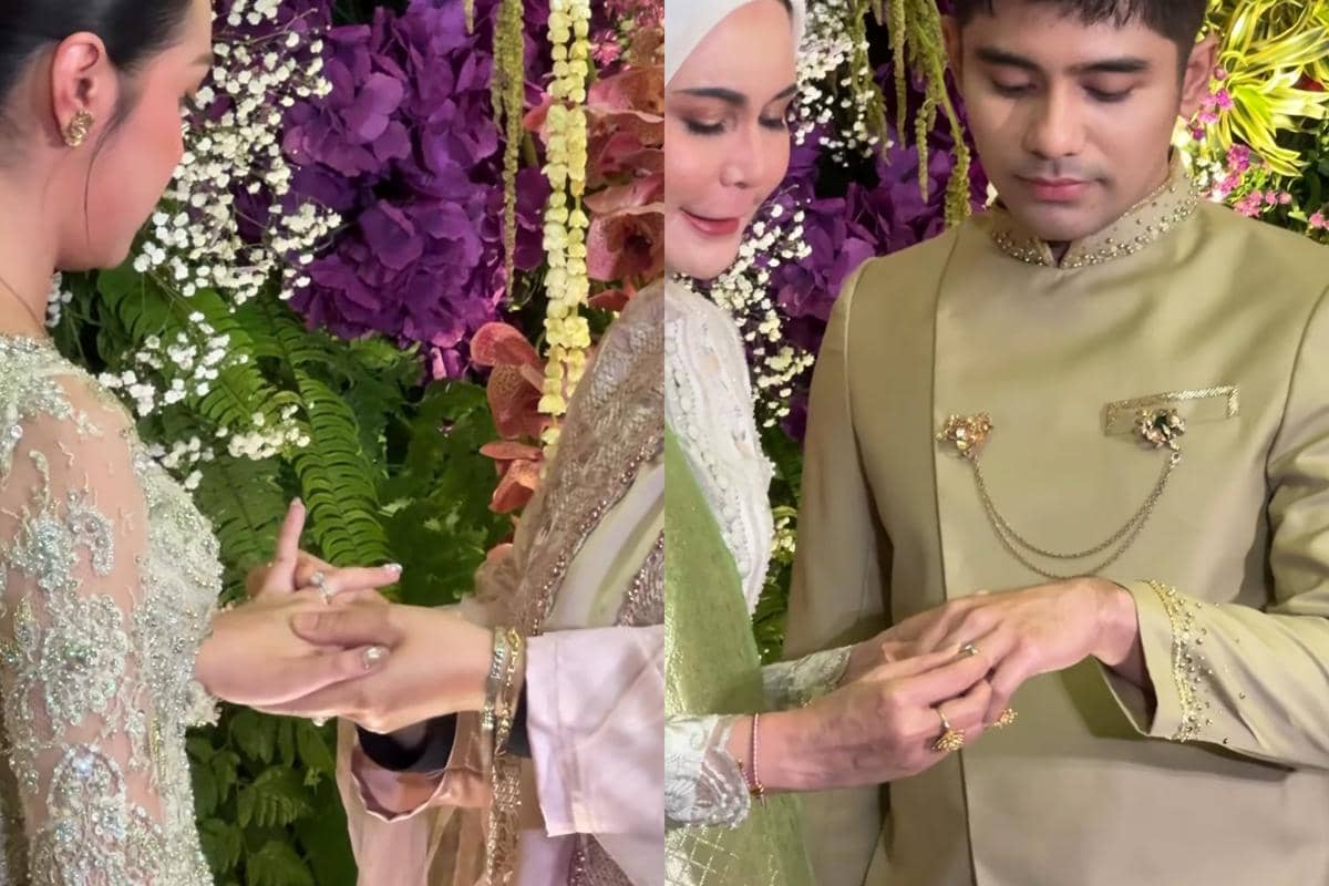 Lamaran Riza Syah dan Claudia Andhara 