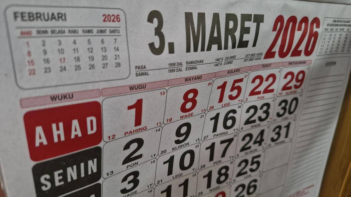Kalender Jawa Hari Ini 17 Maret 2026: Cek Weton dan Tanggal Hijriah