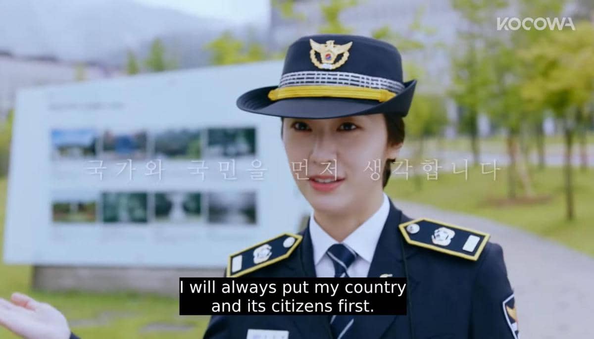 cuplikan drama Police University 