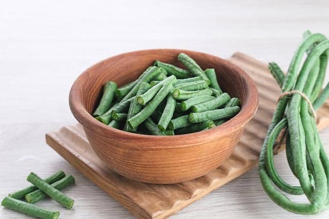 ilustrasi kacang panjang