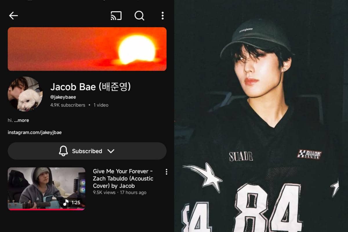 Jacob dan kanal YouTube pribadinya